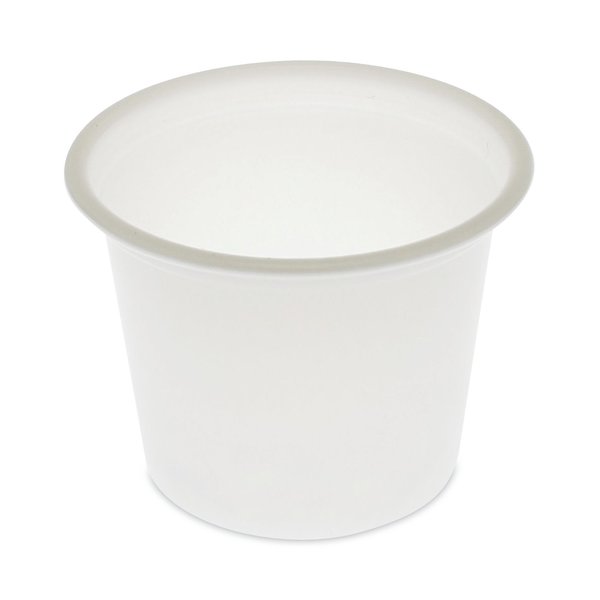 Pactiv Plastic Soufflé Cups, 1 oz, Translucent, PK5000 YS100